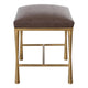 Uttermost Reform Gold Small Bench UT-23893