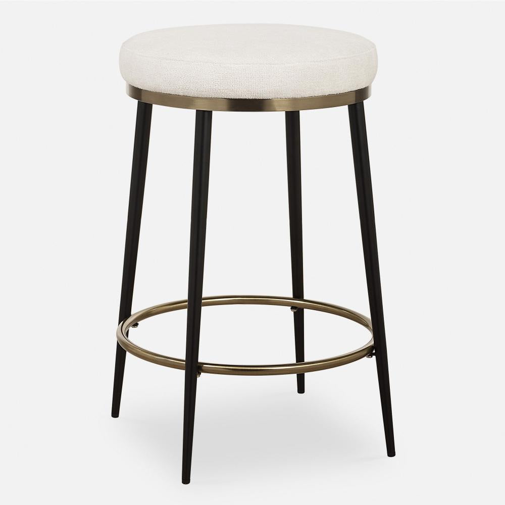 Uttermost Ensemble Cream Counter Stool UT-23897