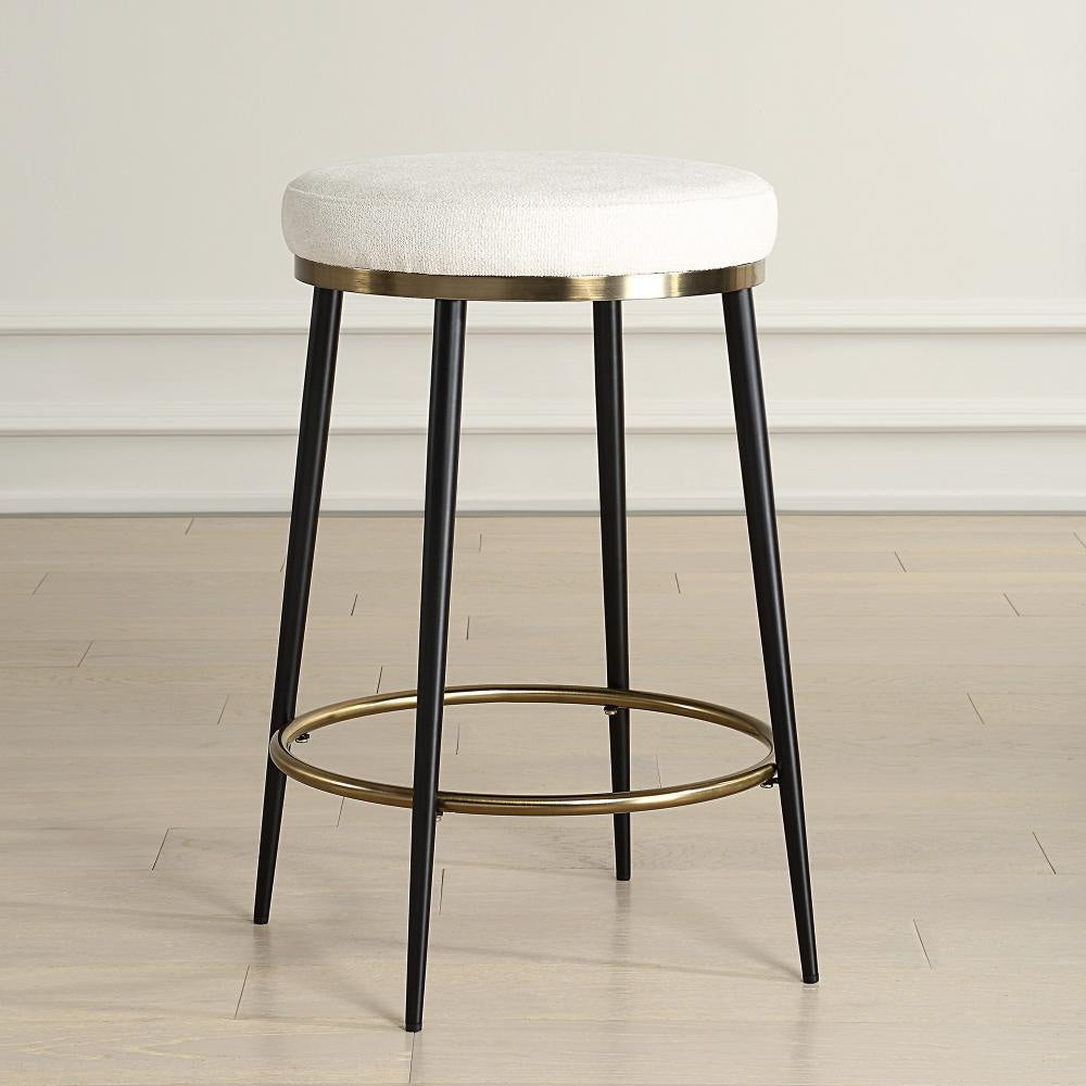Uttermost Ensemble Cream Counter Stool UT-23897