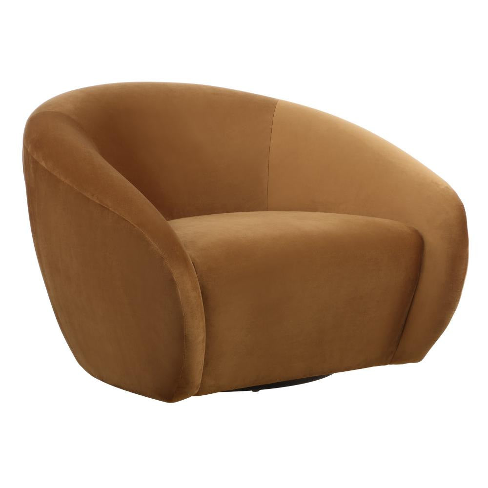 Uttermost DeSoto Hazlenut Swivel Chair UT-23898