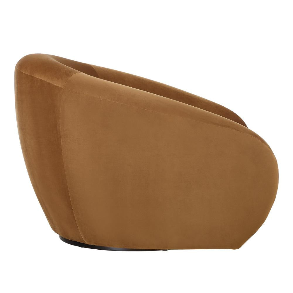 Uttermost DeSoto Hazlenut Swivel Chair UT-23898