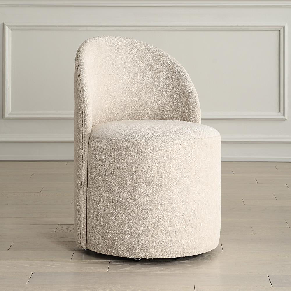 Uttermost 23903 Roll with It - Dining Chair-32 Inches Tall and 21.5 Inches Wide, Finish Color: Light Sand
