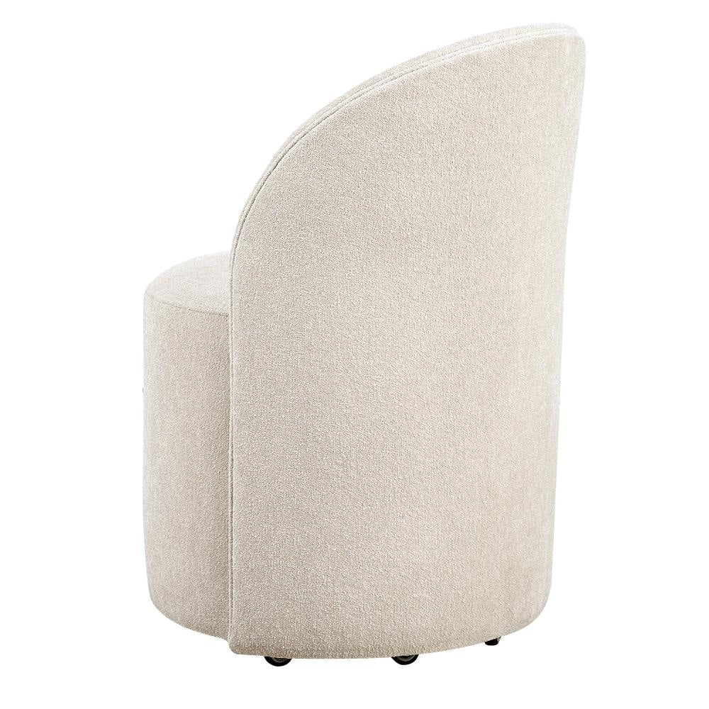 Uttermost 23903 Roll with It - Dining Chair-32 Inches Tall and 21.5 Inches Wide Finish Color: Light Sand UT-23903