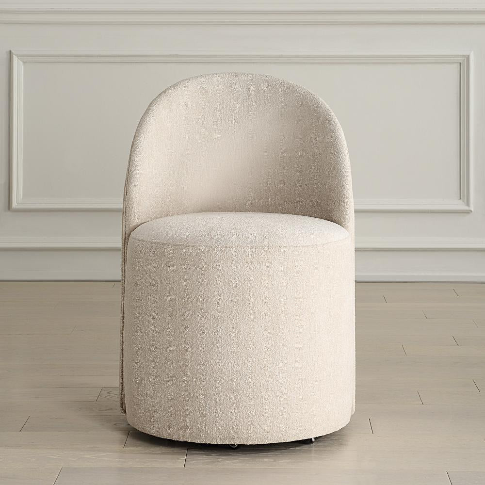 Uttermost 23903 Roll with It - Dining Chair-32 Inches Tall and 21.5 Inches Wide Finish Color: Light Sand UT-23903