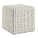 Uttermost Joie White Chenille Ottoman UT-23914