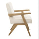 Uttermost Blakely White Dining Arm Chair UT-23916