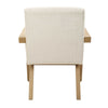 Uttermost Blakely White Dining Arm Chair UT-23916