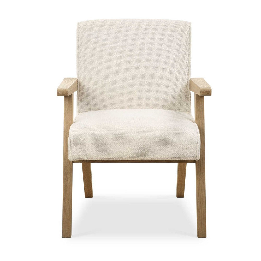 Uttermost Blakely White Dining Arm Chair UT-23916