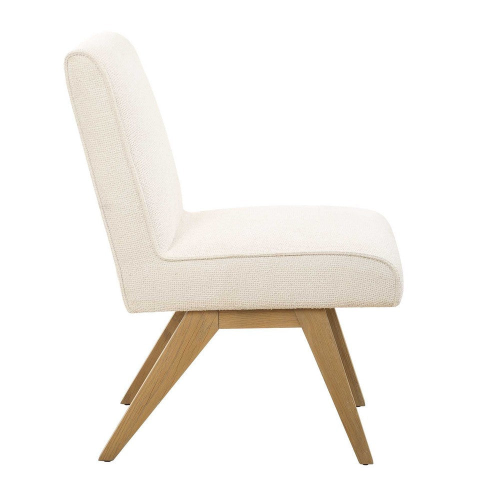 Uttermost Blakely White Armless Dining Chair UT-23917