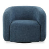 Uttermost Junie Blue Swivel Barrel Chair UT-23918