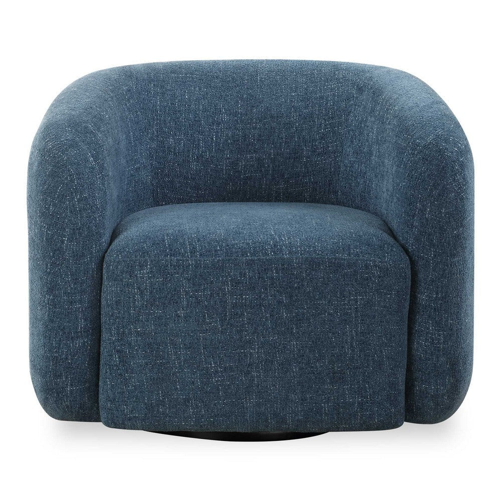 Uttermost Junie Blue Swivel Barrel Chair UT-23918