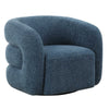 Uttermost Junie Blue Swivel Barrel Chair UT-23918