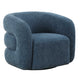 Uttermost Junie Blue Swivel Barrel Chair UT-23918