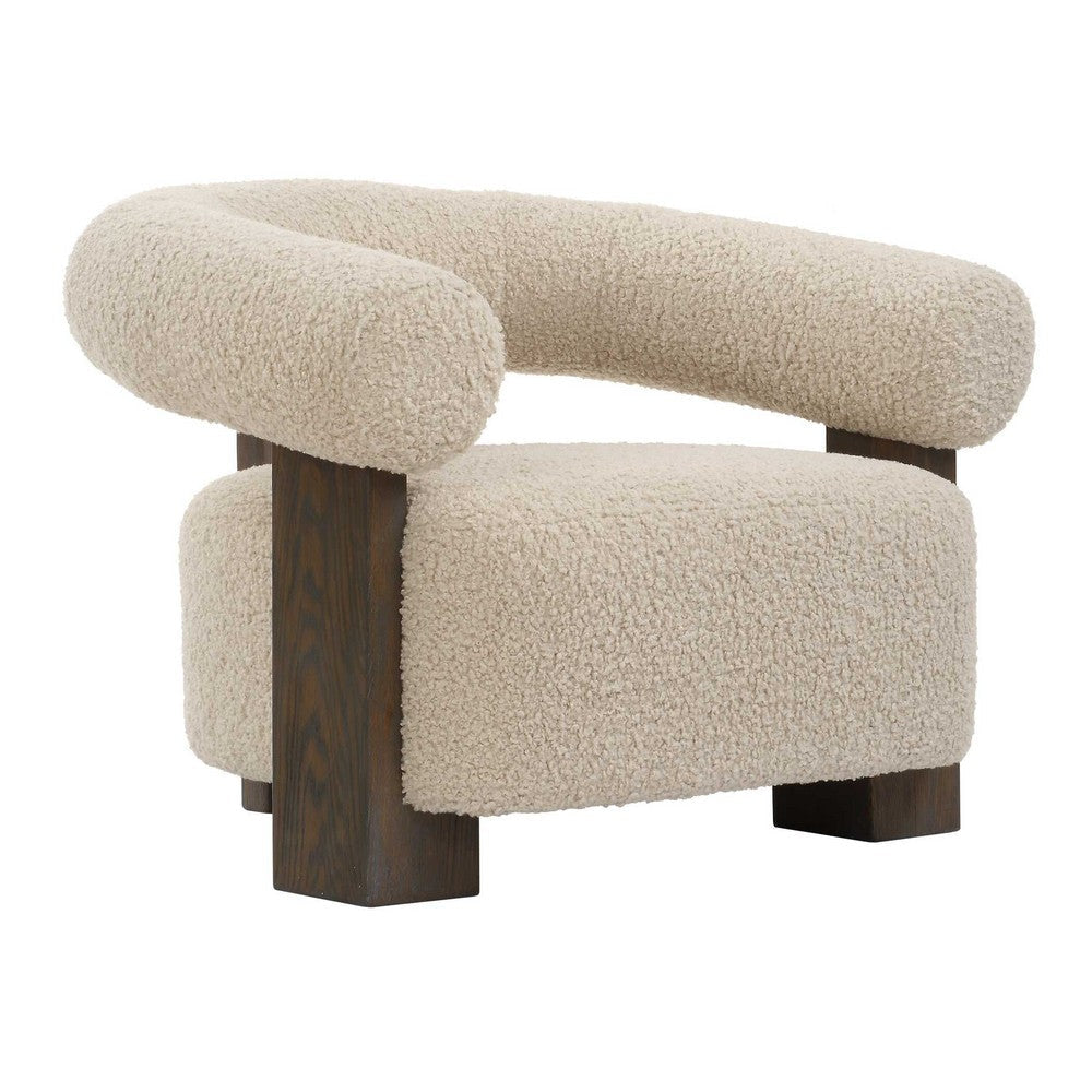 Uttermost Lennox Shearling Accent Chair UT-23919