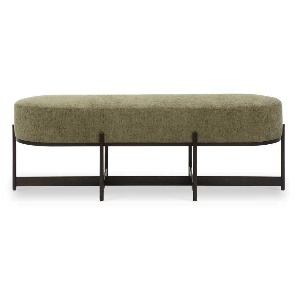 Uttermost Merino Moss Fabric Bench UT-23924