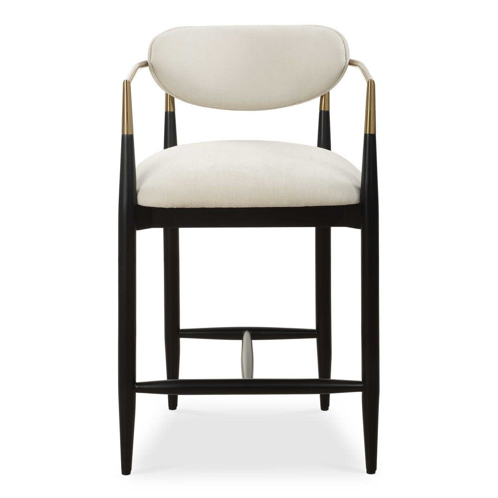 Uttermost Moxie White Counter Stool UT-23928