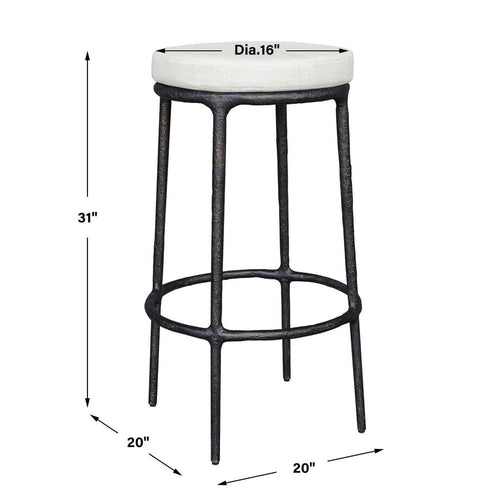 Uttermost Thayer Outdoor Bar Stool