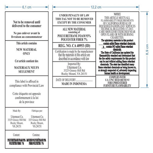 Uttermost Kavali Outdoor Wicker Counter Stool