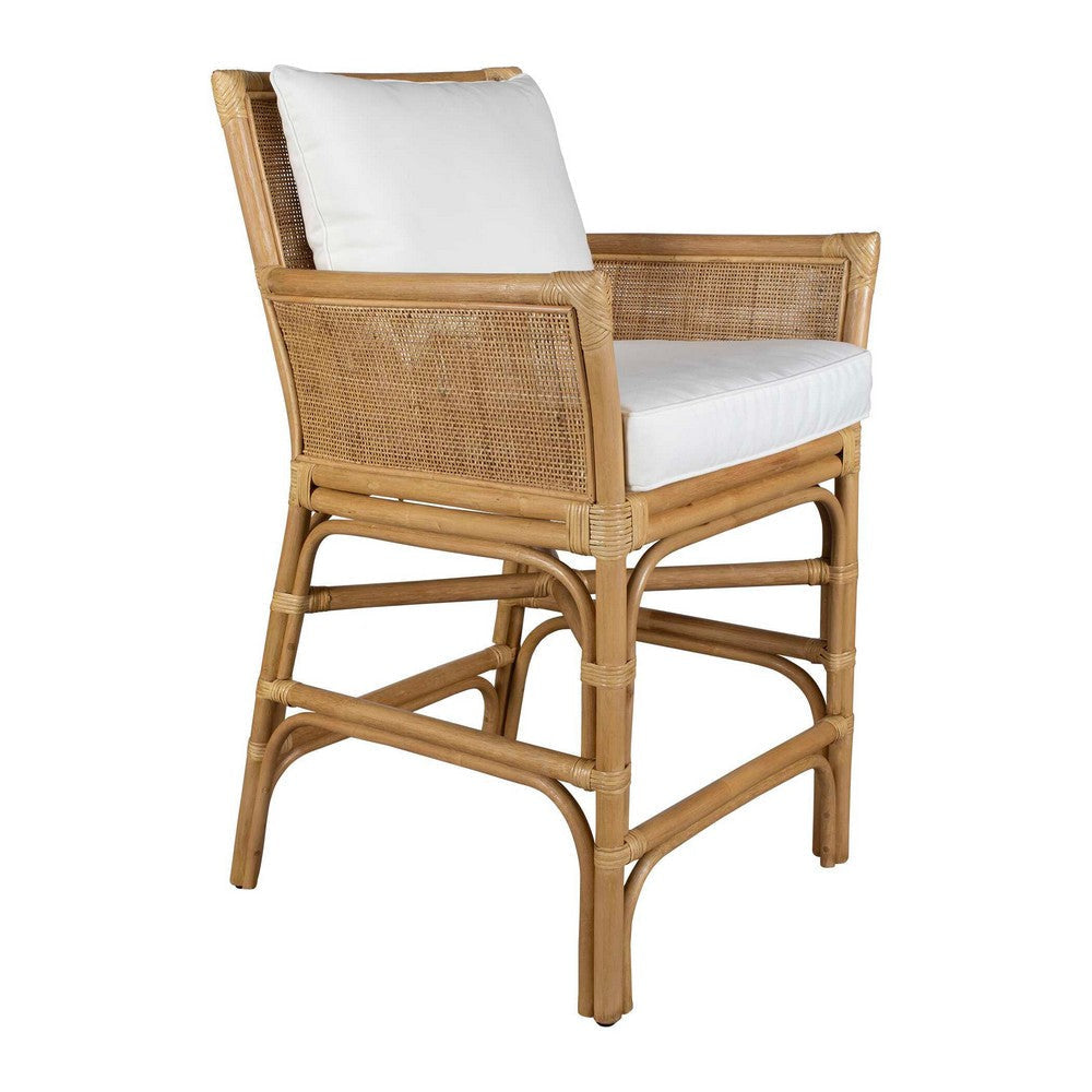 Uttermost Pacific Rattan Counter Stool UT-23936