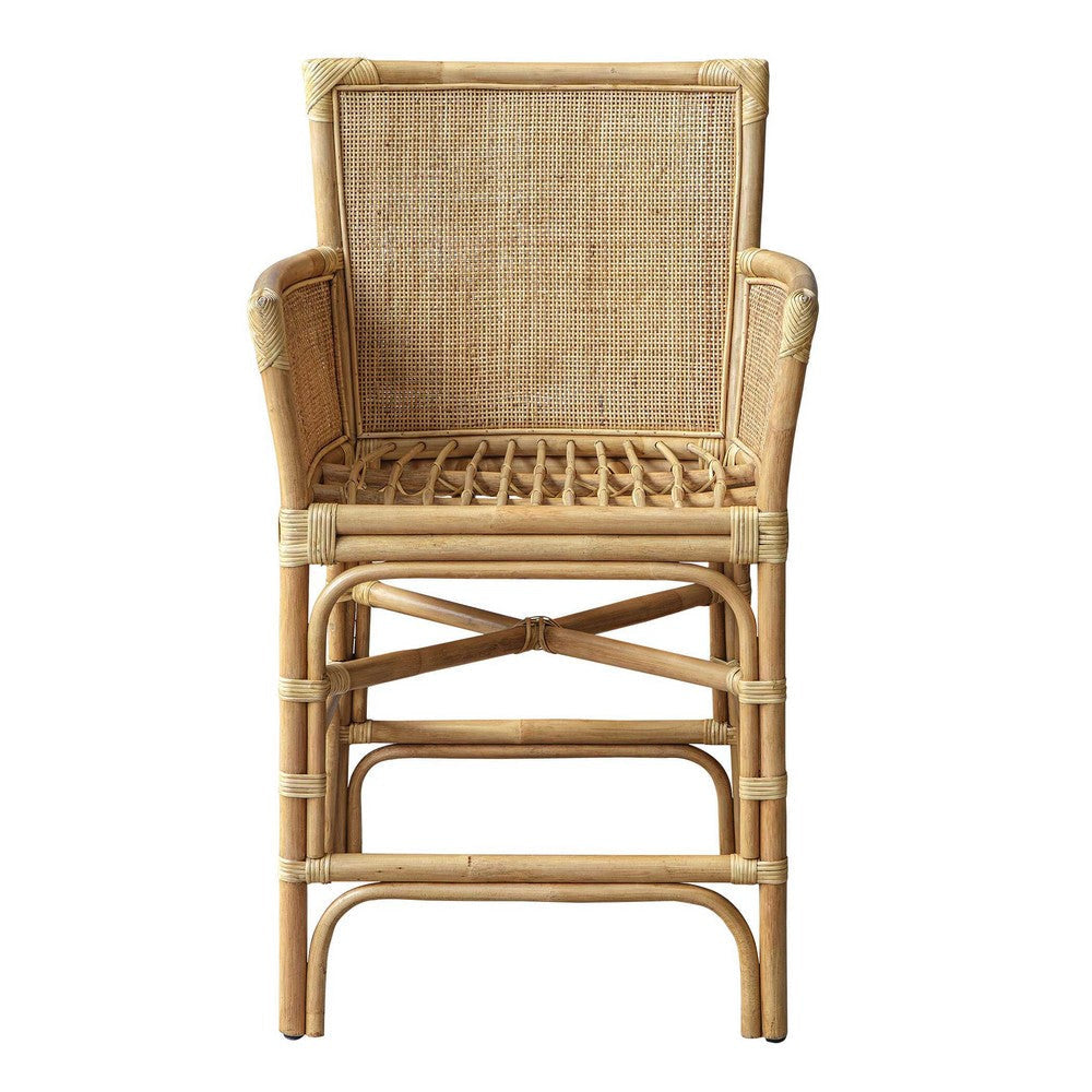 Uttermost Pacific Rattan Counter Stool UT-23936