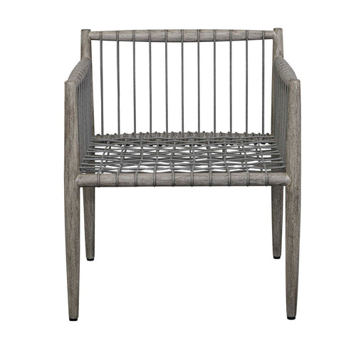 Uttermost Borneo White Outdoor Dining Chair