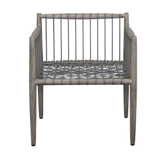 Uttermost Borneo White Outdoor Dining Chair