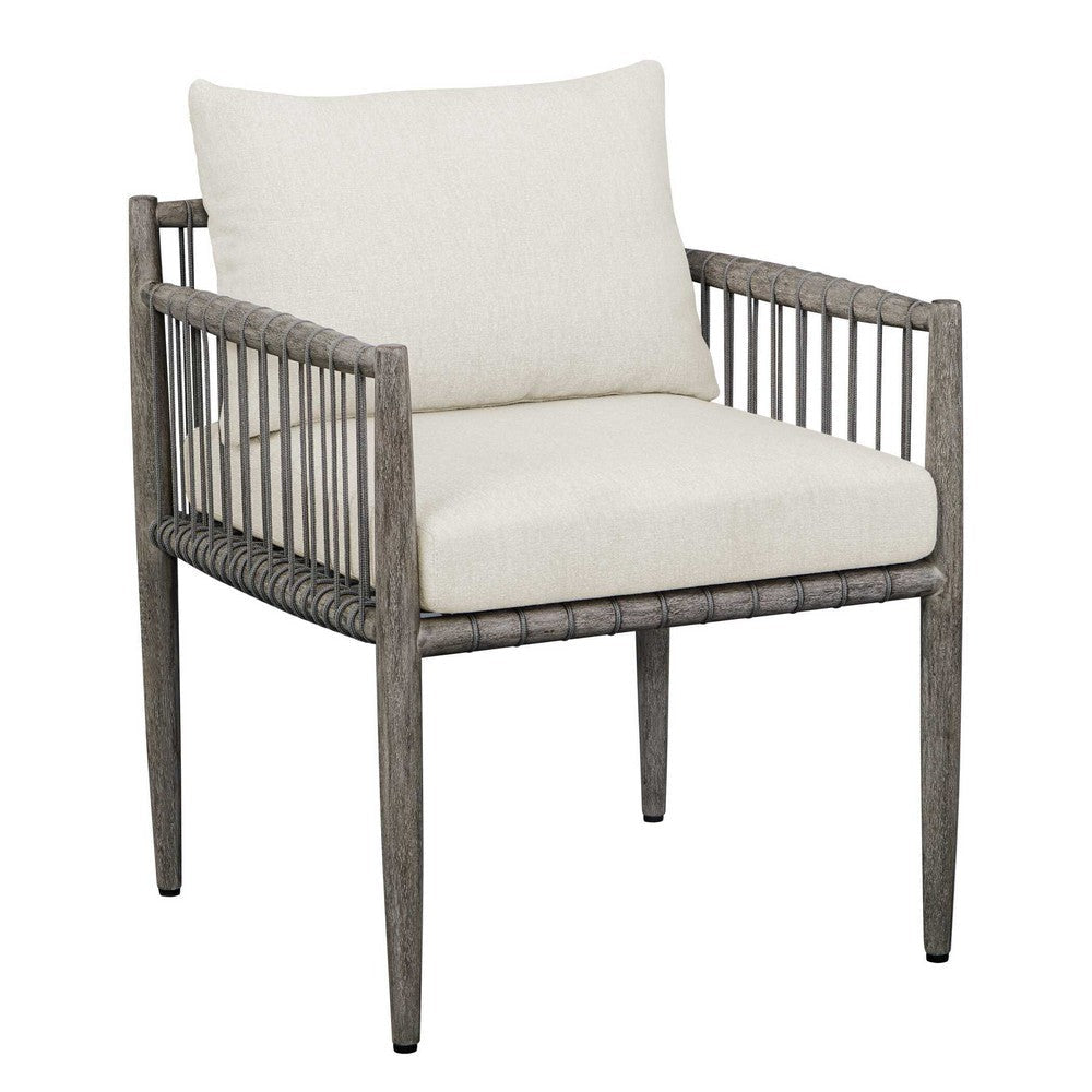 Uttermost Borneo White Outdoor Dining Chair UT-23943