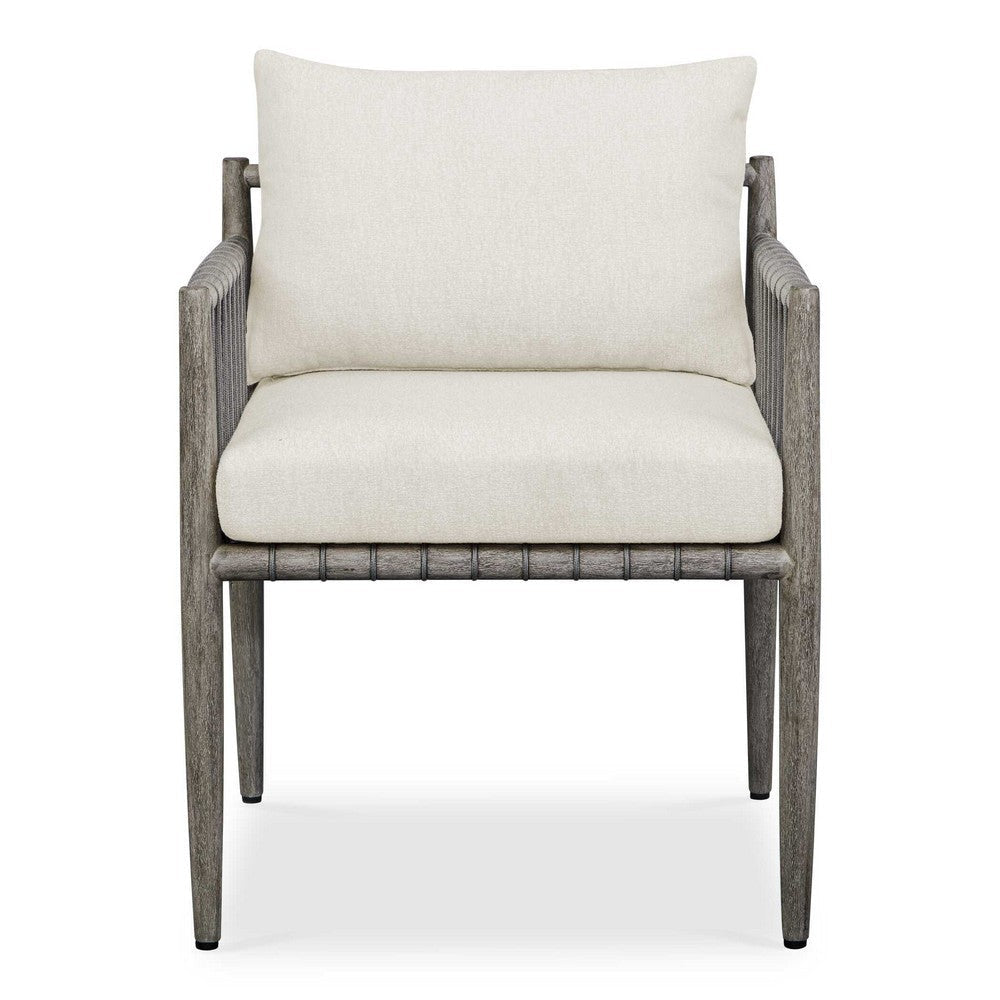 Uttermost Borneo White Outdoor Dining Chair UT-23943