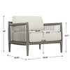 Uttermost Borneo White Outdoor Lounge Chair UT-23944