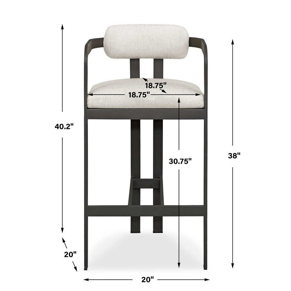 Uttermost Kalmar Outdoor Bar Stool UT-23946