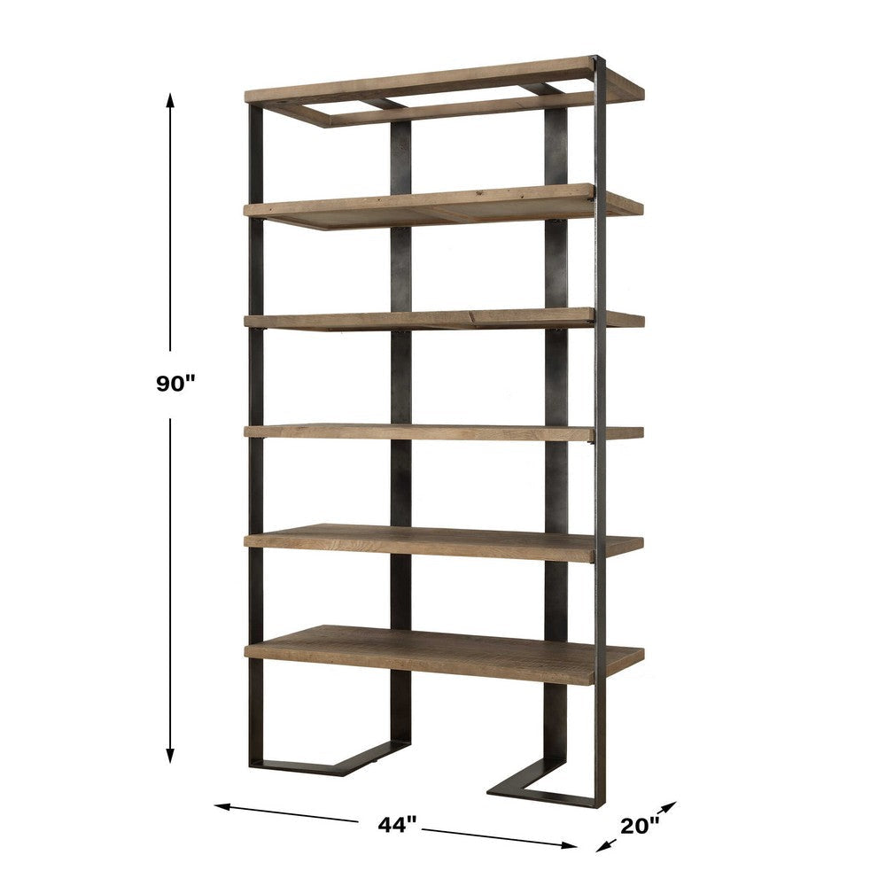 Uttermost Felix Reclaimed Oak Etagere UT-24047