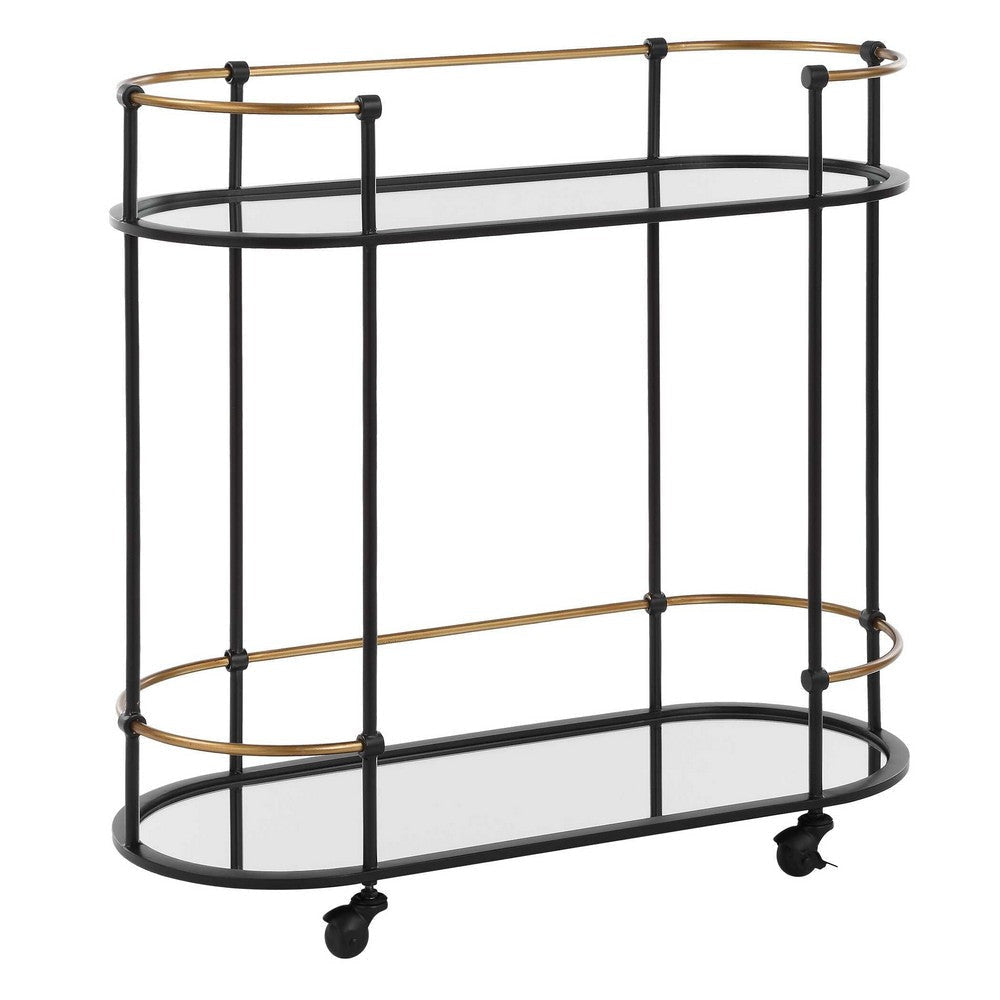 Uttermost Andre Iron Bar Cart UT-24186
