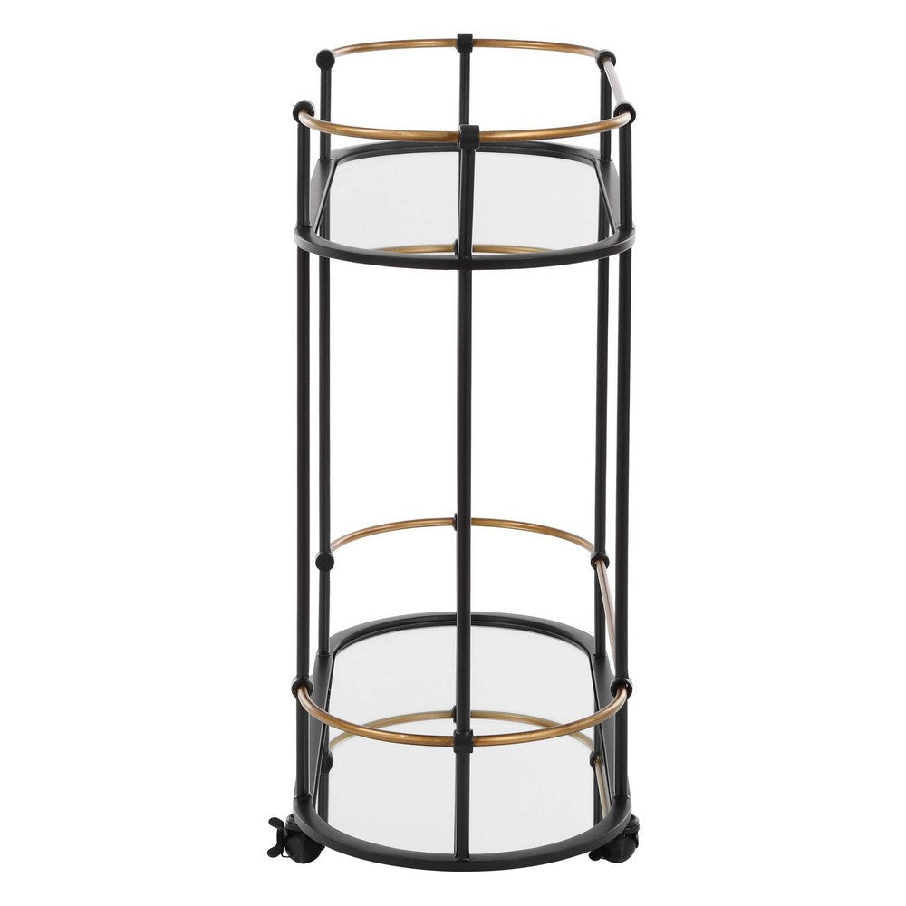 Uttermost Andre Iron Bar Cart UT-24186