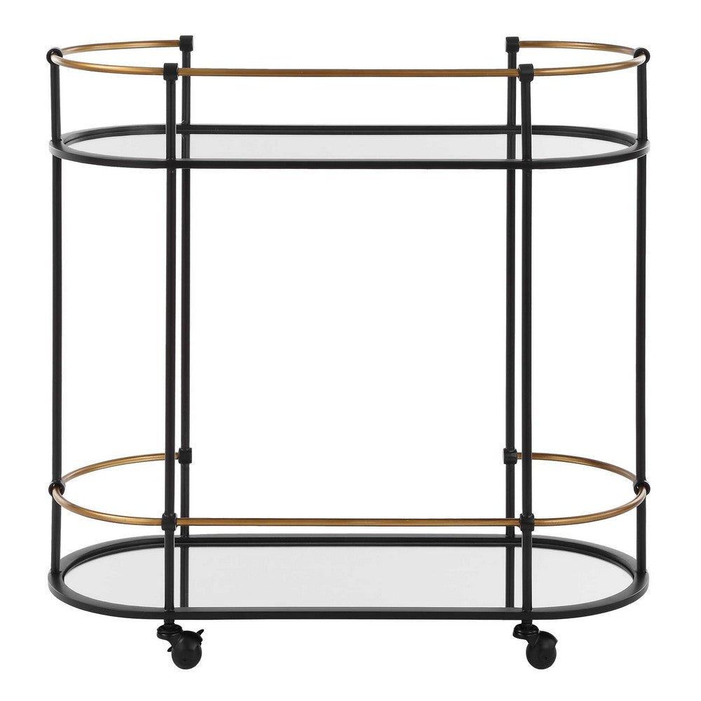 Uttermost Andre Iron Bar Cart UT-24186