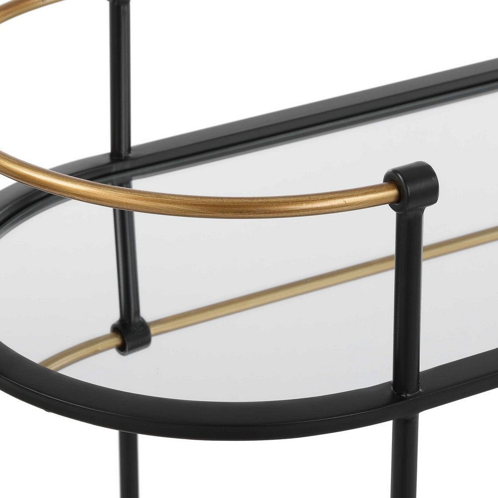 Uttermost Andre Iron Bar Cart UT-24186