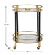 Uttermost Dolly Round Bar Cart