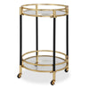 Uttermost Dolly Round Bar Cart UT-24198