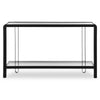 Uttermost Shadow Black Iron Console Table UT-24233