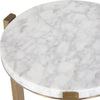 Uttermost Pietra Carrara Marble Drink Table UT-24254