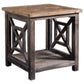 Uttermost Spiro Reclaimed Wood End Table By Casagear Home