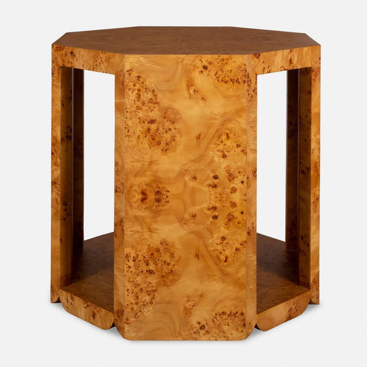 Uttermost Indus Burl Side Table