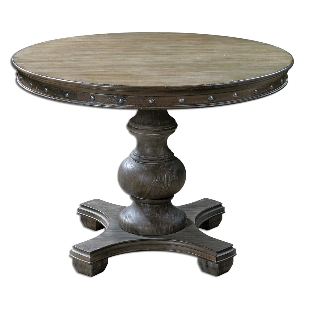 Uttermost Sylvana Wood Round Table By Casagear Home