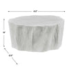Uttermost Woods Edge White Coffee Table