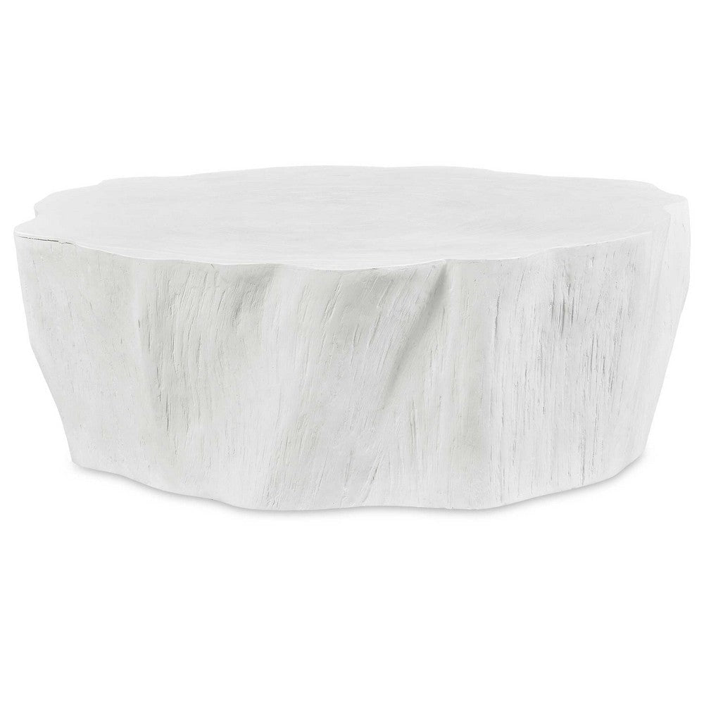 Uttermost Woods Edge White Coffee Table