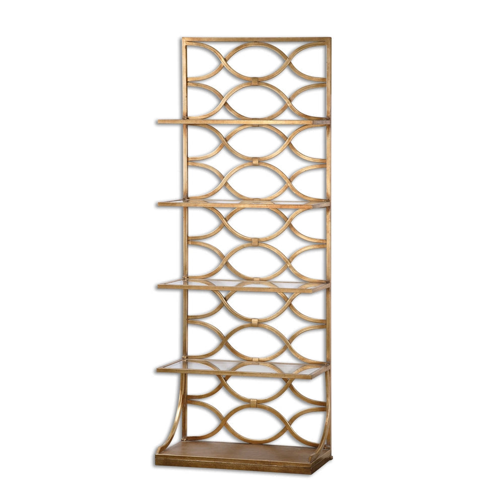 Uttermost Lashaya Gold Etagere By Casagear Home