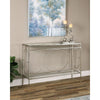 Uttermost Luano Silver Console Table By Casagear Home UT-24541