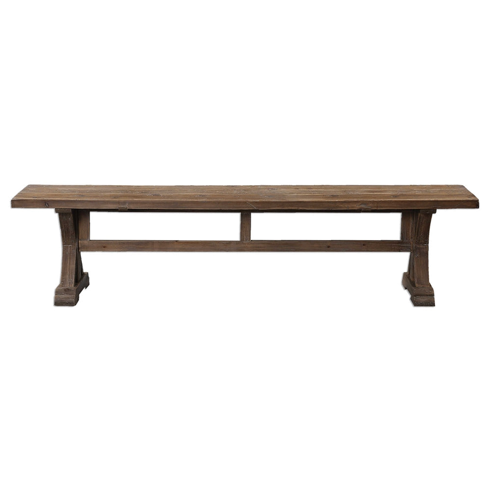 Uttermost  Stratford Salvaged Wood Bench By Casagear Home