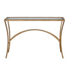 Uttermost Alayna Gold Console Table By Casagear Home