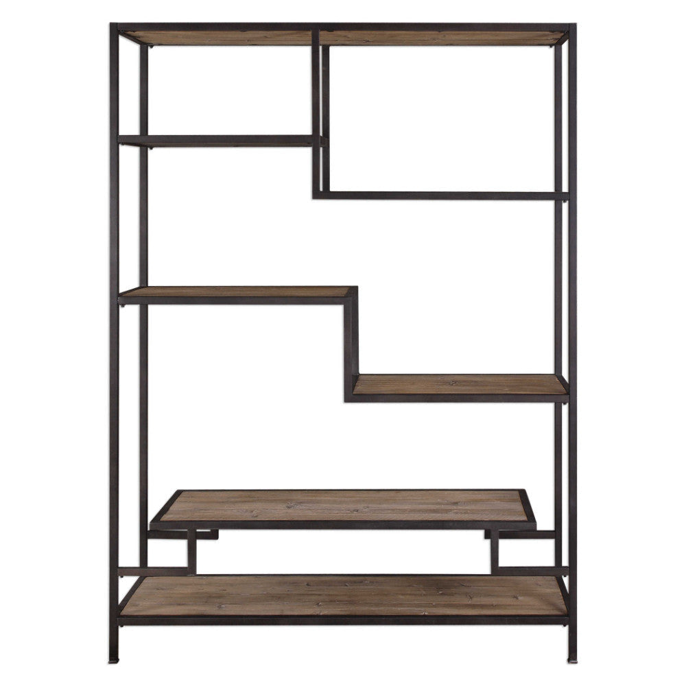 Uttermost Sherwin Industrial Etagere By Casagear Home