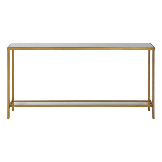 Uttermost Hayley Gold Console Table By Casagear Home